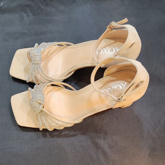 BRAND NEW XOXO FLAVIA WOMEN’S FASHION HEEL-TAUPE - Picture 7 of 16